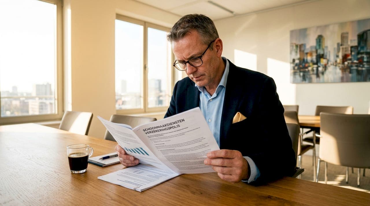 Criteria professionele schoonmaakdienst verzekering