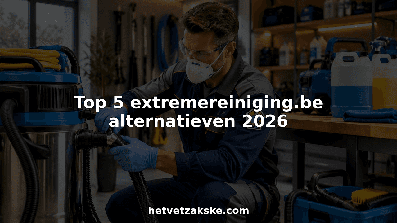 Top 5 extremereiniging.be alternatieven 2026