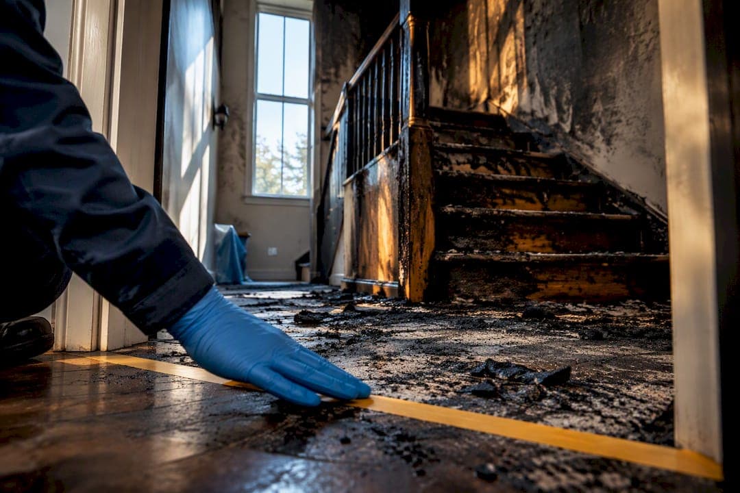 Asresten in woning na brand: dit is je eerste stappenplan