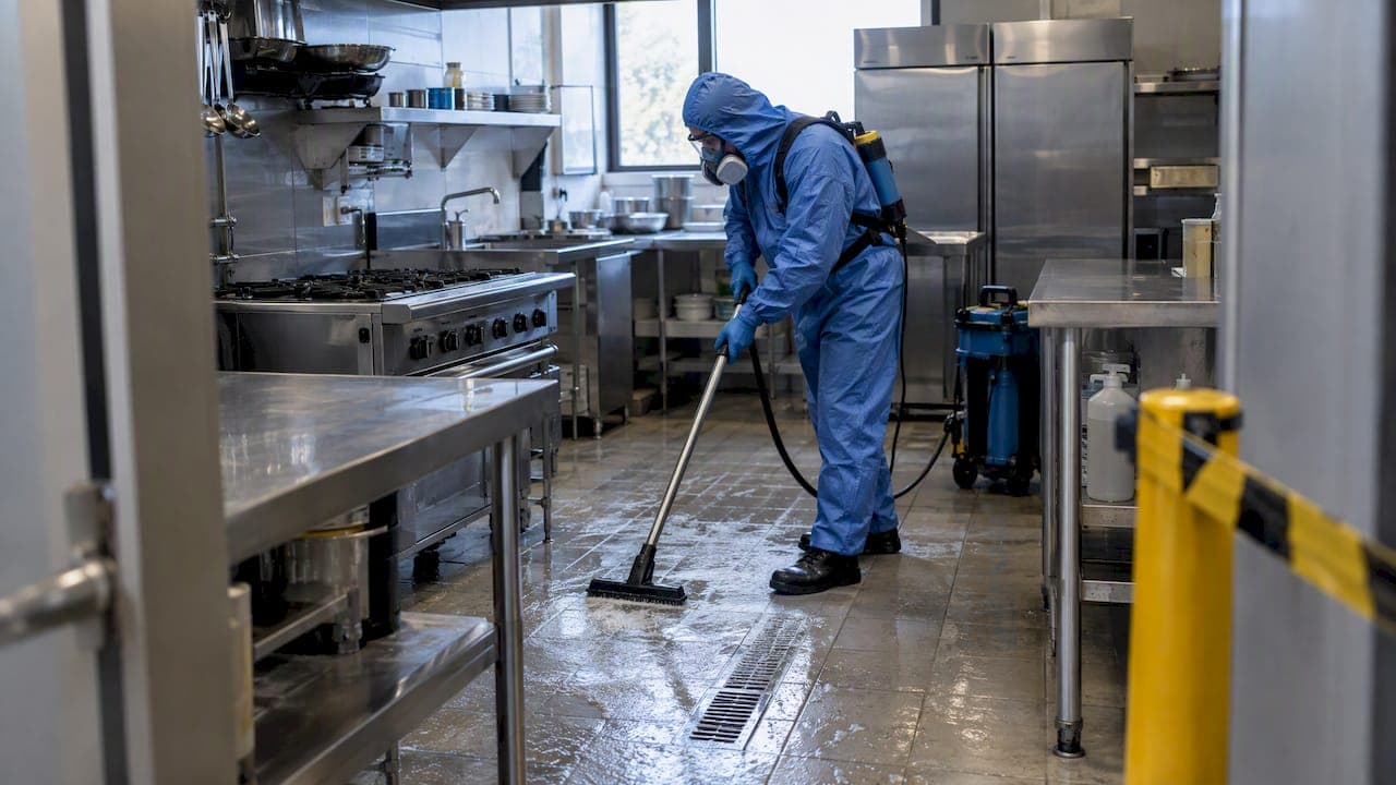 Horeca keuken reiniging bij biohazard: wanneer bel je een specialist?