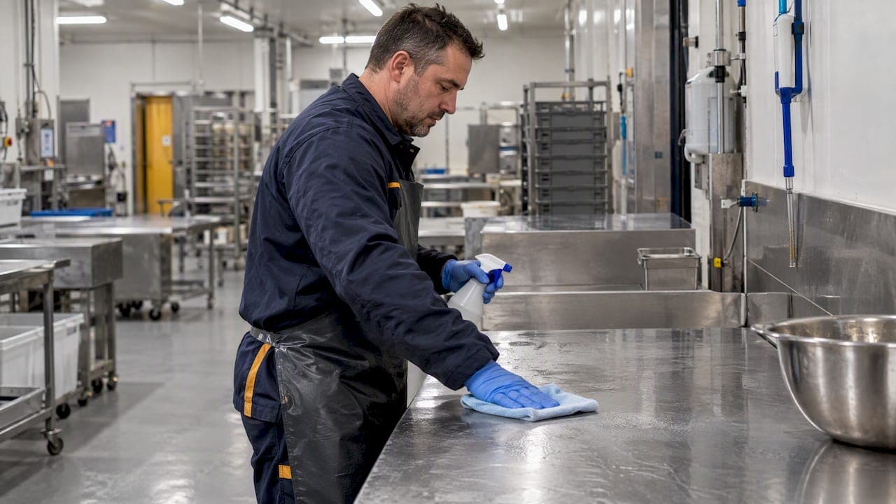 Productieruimte desinfecteren: zo pakt u het correct aan