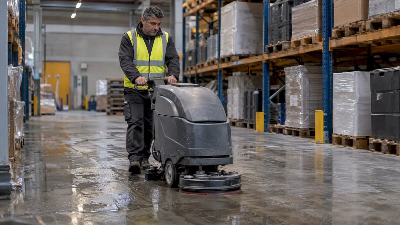 Magazijn reinigen na een lekkage: veilig en volgens de regels