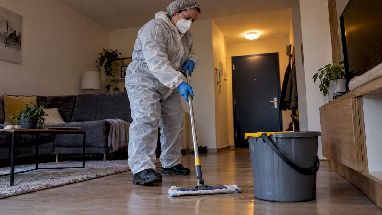 Nachtelijke noodschoonmaak: hulp als het 's nachts misloopt